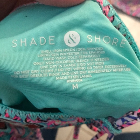 Shade n shore bikini underwire adjustable M 34btop - Picture 5 of 8